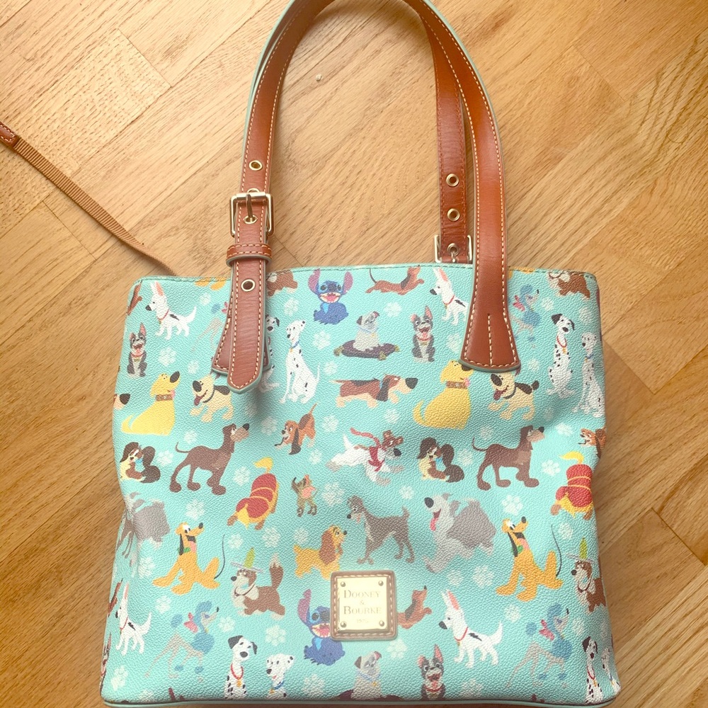 Original Dooley and Burke puppy Disney bag